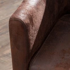 Maison Belfort Chaise à accoudoirs Lincoln II - Marron 18 Maison Belfort Chaise à accoudoirs Lincoln II - Marron -Meubles de salle à manger Soldes Magasin armlehnstuhl lincoln microfaser braun birke dunkelbraun 4017608