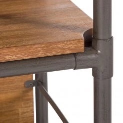 Ars manufacti Bar Atelier - Acacia partiellement massif / Métal - Acacia / Anthracite -Meubles de salle à manger Soldes Magasin bar atelier akazie teilmassiv 1832726