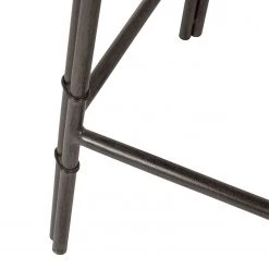 Ars manufacti Tabourets de bar Atelier (lot de 2) - Acacia massif /Métal -Meubles de salle à manger Soldes Magasin barhocker atelier 2er set akazie massiv metall 2915977