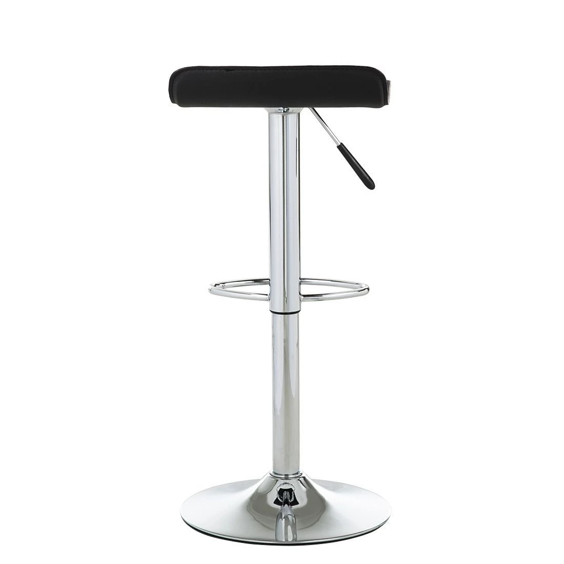 Mooved Tabourets de bar Soraia (lot de 2) - Noir / Chrome 5 Mooved Tabourets de bar Soraia (lot de 2) - Noir / Chrome – Image 5