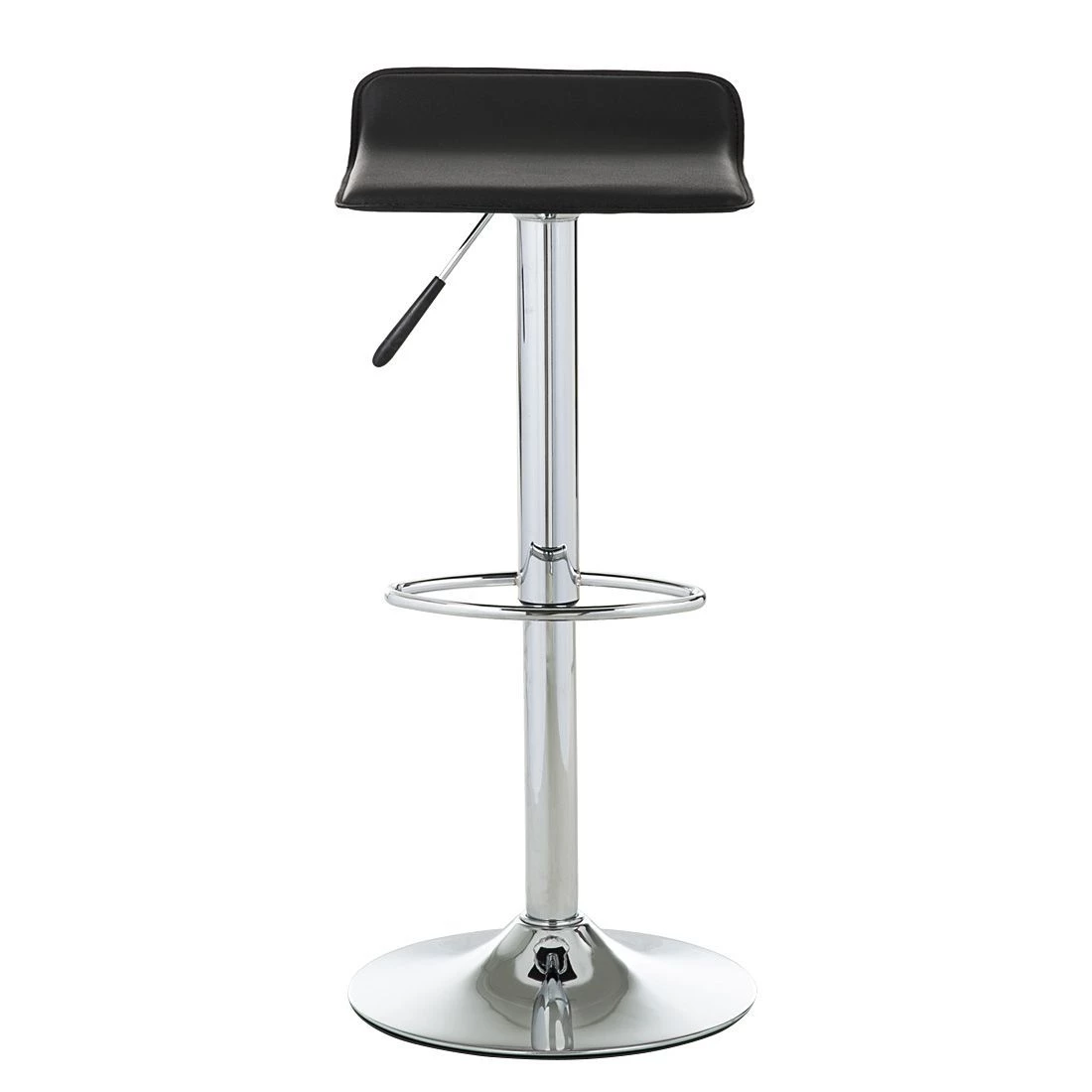 Mooved Tabourets de bar Soraia (lot de 2) - Noir / Chrome 3 Mooved Tabourets de bar Soraia (lot de 2) - Noir / Chrome – Image 3