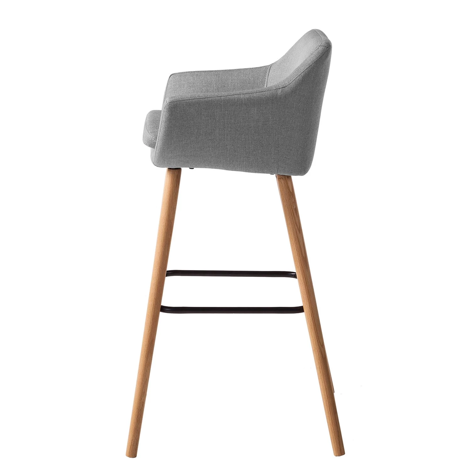 Mørteens Chaises de bar Nicholas II - Granit - Lot de 2 5 Mørteens Chaises de bar Nicholas II - Granit - Lot de 2 – Image 5