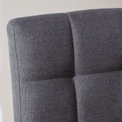 Mørteens Chaises de bar Panola (lot de 2) - Basalte -Meubles de salle à manger Soldes Magasin barstuhl panola 2er set webstoff buche massiv basalt 4787508