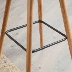 Mørteens Chaises de bar Volda (lot de 2) - Bleu pétrole 20 Mørteens Chaises de bar Volda (lot de 2) - Bleu pétrole -Meubles de salle à manger Soldes Magasin barstuhl volda 2er set webstoff eiche massiv petrol 4040292