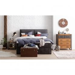 Ars manufacti Commode Manchester II - Acacia massif / Métal -Meubles de salle à manger Soldes Magasin beistelltisch manchester akazie massiv metall 4756832