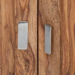 Wolf-Möbel Vaisselier Yoga - Sheesham massif - Naturel -Meubles de salle à manger Soldes Magasin brotschrank yoga sheesham massiv natur 1428614