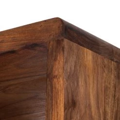 Ars Natura Bibliothèque Trangle - Sheesham massif -Meubles de salle à manger Soldes Magasin buecherregal trangle sheesham massiv 702694