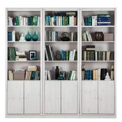 Maison Belfort Bibliothèque Lillehammer I - Epicéa blanc -Meubles de salle à manger Soldes Magasin buecherwand lillehammer i kiefer massiv kiefer weiss 4843792