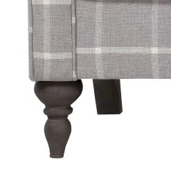 Ridgevalley Canapé Cosimo II (3 places) - Gris 7 Ridgevalley Canapé Cosimo II (3 places) - Gris -Meubles de salle à manger Soldes Magasin diningsofa cosimo ii 3 sitzer webstoff grau kariert 450597