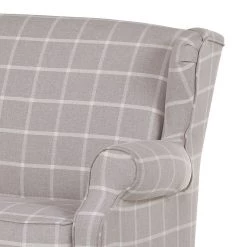 Ridgevalley Canapé Cosimo II (3 places) - Gris 6 Ridgevalley Canapé Cosimo II (3 places) - Gris -Meubles de salle à manger Soldes Magasin diningsofa cosimo ii 3 sitzer webstoff grau kariert 450599