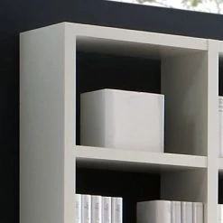 Loftscape Ensemble meuble TV Empire III - Blanc - 4 portes / 4 tiroirs -Meubles de salle à manger Soldes Magasin empire wohnwand weiss mit 4 tueren und 4 schubkaesten 1106360