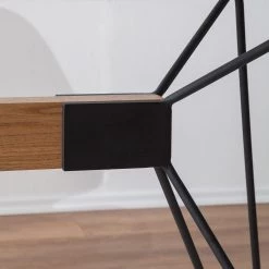 Mørteens Table Anadyr - Verre / Métal - Noir / Frêne 13 Mørteens Table Anadyr - Verre / Métal - Noir / Frêne -Meubles de salle à manger Soldes Magasin esstisch anadyr glas metall schwarz esche 4614632