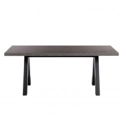 Temahome Table Apex - Imitation béton / Noir mat 13 Temahome Table Apex - Imitation béton / Noir mat -Meubles de salle à manger Soldes Magasin esstisch apex betongrau matt schwarz 4065368