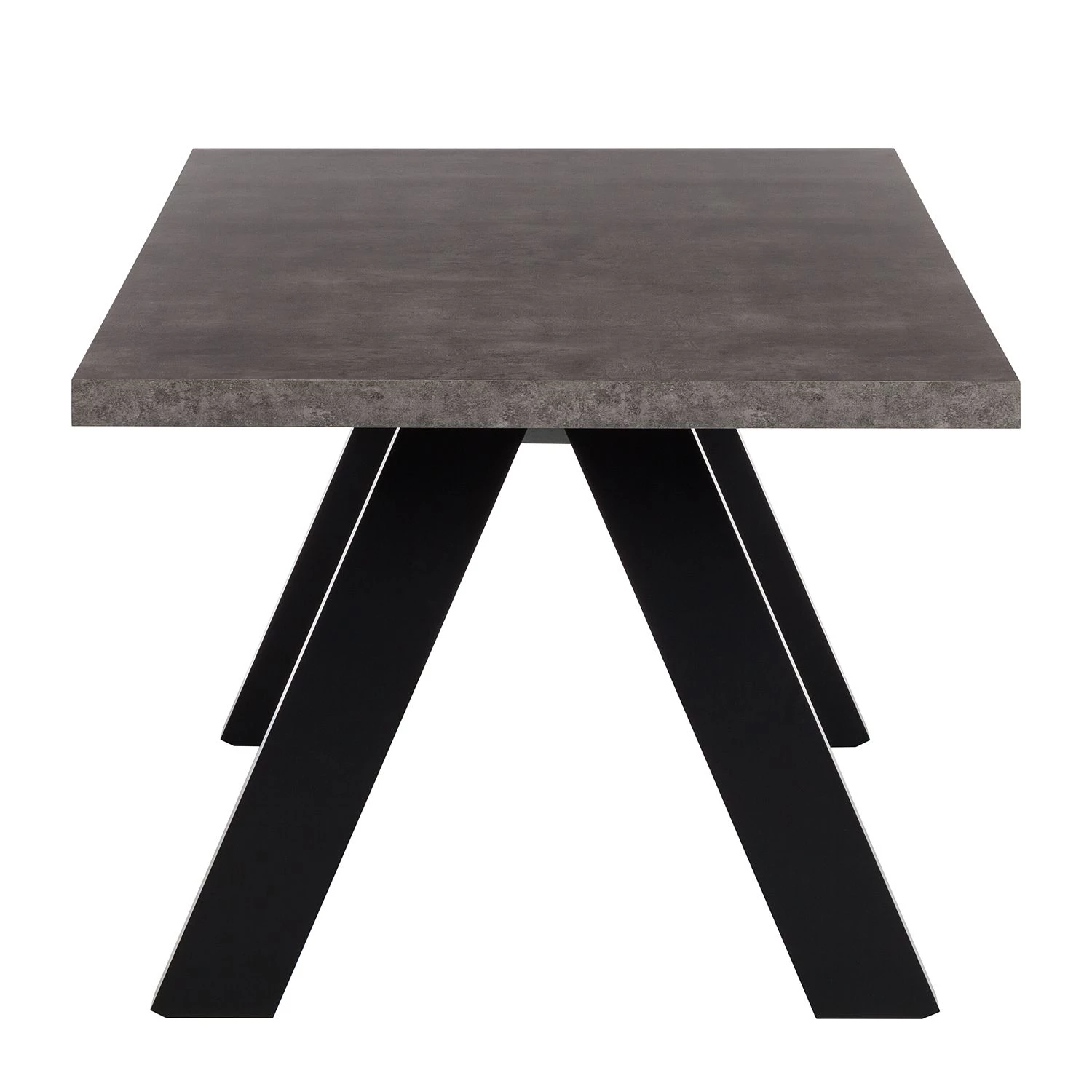 Temahome Table Apex - Imitation béton / Noir mat 5 Temahome Table Apex - Imitation béton / Noir mat – Image 5