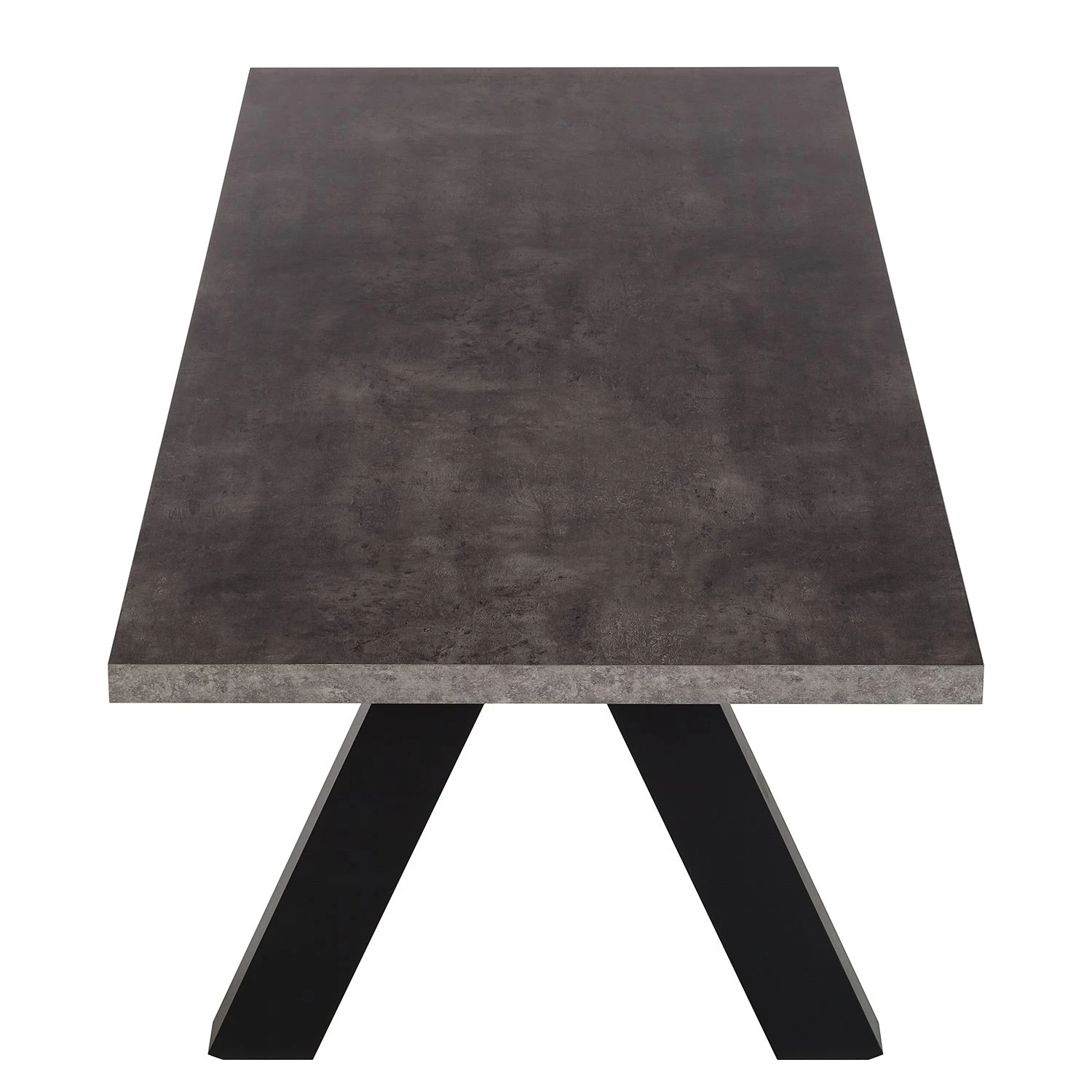 Temahome Table Apex - Imitation béton / Noir mat 6 Temahome Table Apex - Imitation béton / Noir mat – Image 6
