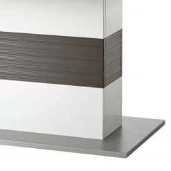 Loftscape Table extensible Kushiro - Blanc / Gris 5 Loftscape Table extensible Kushiro - Blanc / Gris -Meubles de salle à manger Soldes Magasin esstisch arco mit ausziehfunktion weiss grau 4710996