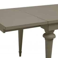 Maison Belfort Table Azjana - Granit - Avec rallonge d'un seul côté -Meubles de salle à manger Soldes Magasin esstisch azjana pinie massiv granit mit kopfauszug beidseitig 3402405