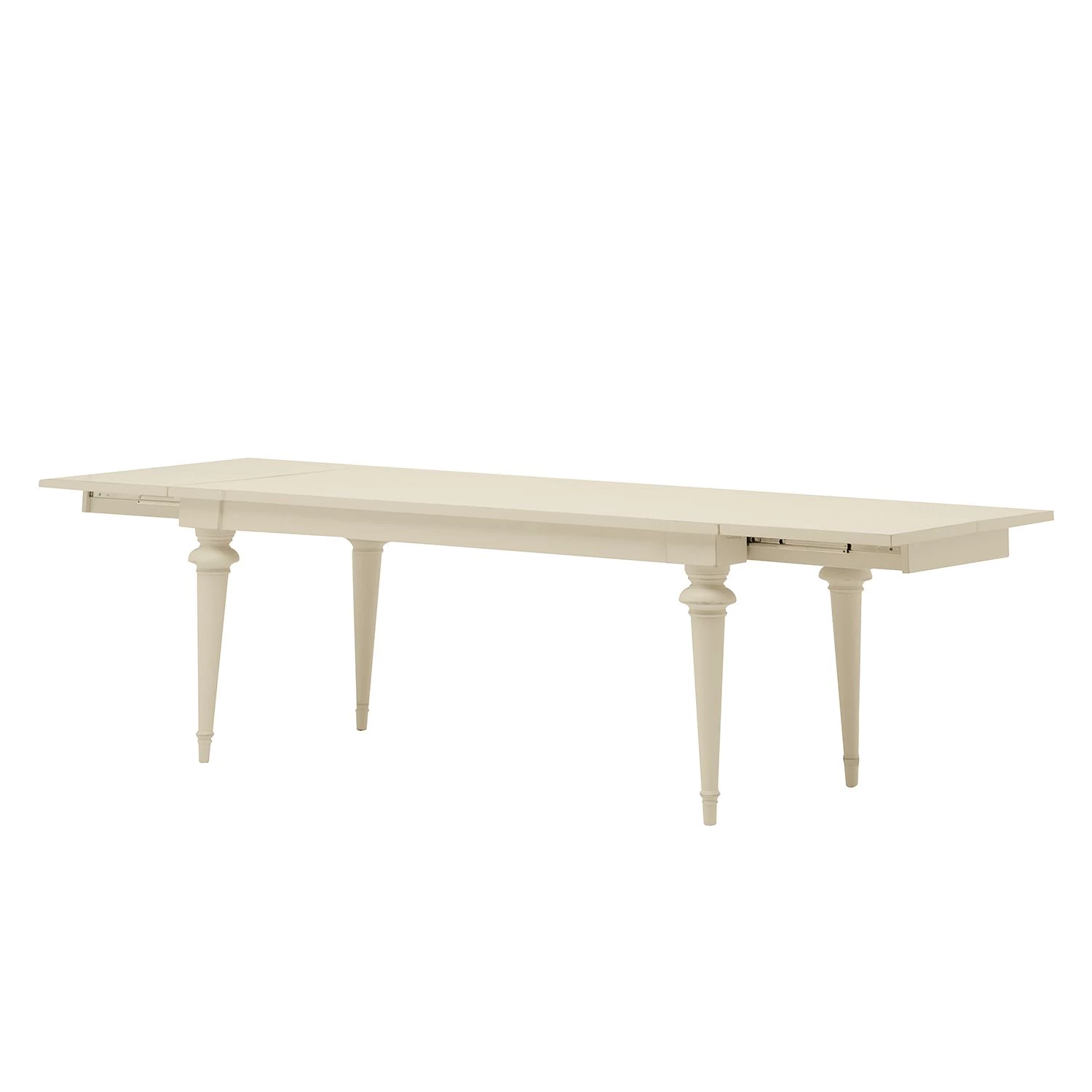 Maison Belfort Table Azjana - Beige clair - Avec rallonge des deux côtés 1 Maison Belfort Table Azjana - Beige clair - Avec rallonge des deux côtés