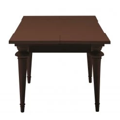 Maison Belfort Table Azjana - Pin marron - Avec rallonge des deux côtés -Meubles de salle à manger Soldes Magasin esstisch azjana pinie massiv pinie braun mit kopfauszug beidseitig 3402493