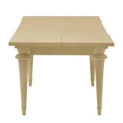 Maison Belfort Table Azjana - Pin crème - Avec rallonge des deux côtés -Meubles de salle à manger Soldes Magasin esstisch azjana pinie massiv pinie creme mit kopfauszug beidseitig 3549361