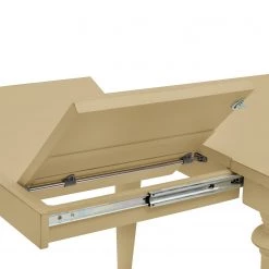 Maison Belfort Table Azjana - Pin crème - Avec rallonge des deux côtés -Meubles de salle à manger Soldes Magasin esstisch azjana pinie massiv pinie creme mit kopfauszug beidseitig 3549373