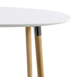 Mørteens Table extensible Becky - Blanc / Hévéa 16 Mørteens Table extensible Becky - Blanc / Hévéa -Meubles de salle à manger Soldes Magasin esstisch becky weiss eiche natur 359905