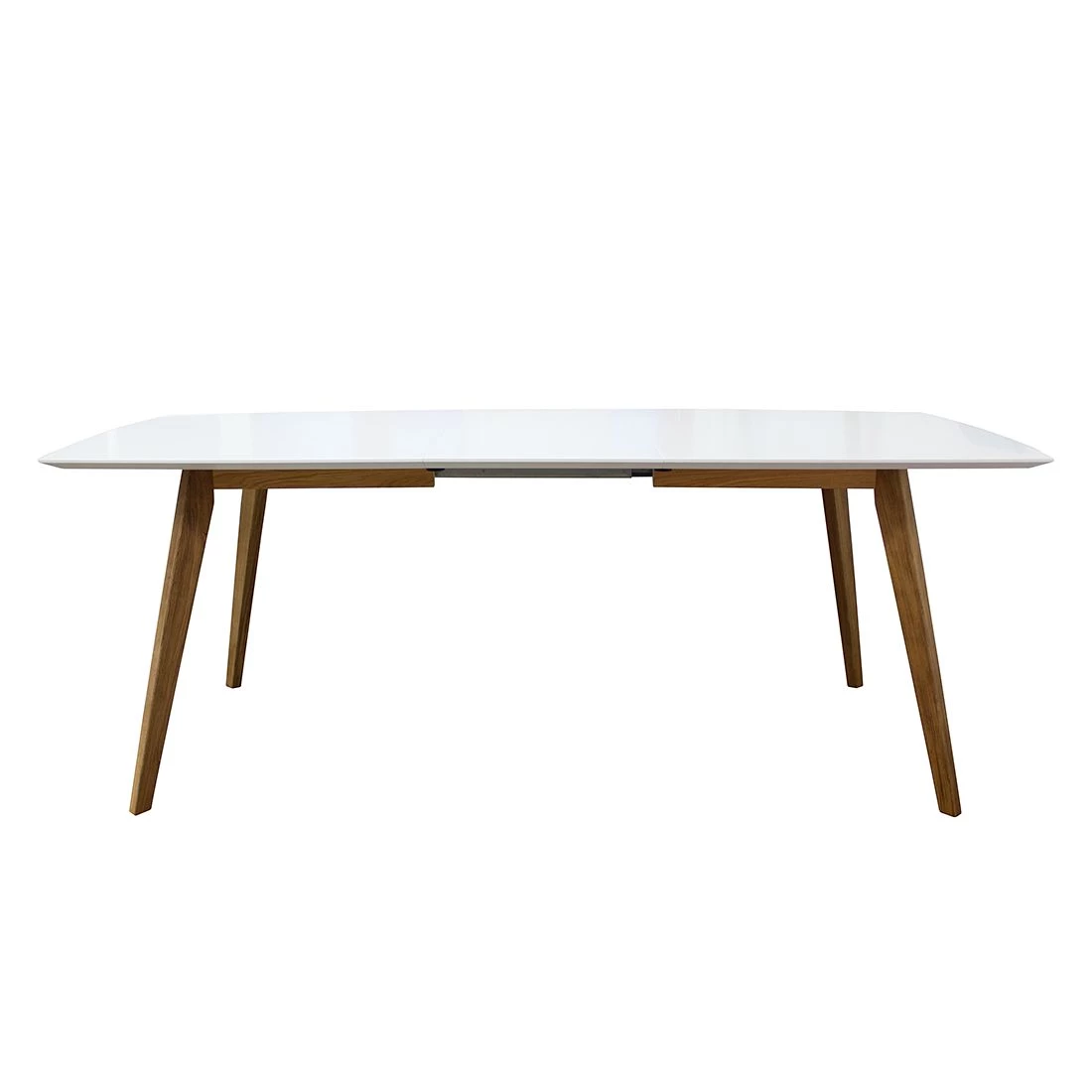 Tenzo Table extensible Bess IV - Partiellement en chêne massif - Blanc 1 Tenzo Table extensible Bess IV - Partiellement en chêne massif - Blanc
