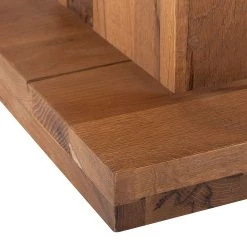 Ars Natura Table colonne Chamber (2 colonnes) - 400 x 100 cm -Meubles de salle à manger Soldes Magasin esstisch chamber eiche massiv eiche bassano 400 x 100 cm 1234182