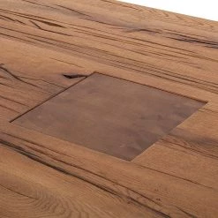 Ars Natura Table colonne Chamber (2 colonnes) - 400 x 100 cm -Meubles de salle à manger Soldes Magasin esstisch chamber eiche massiv eiche bassano 400 x 100 cm 1234186