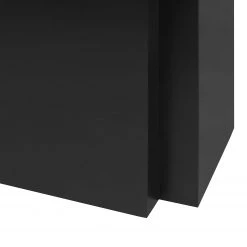 Temahome Table Detroit II - Imitation béton / Noir mat -Meubles de salle à manger Soldes Magasin esstisch detroit ll 4728132