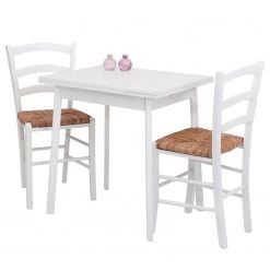 Mooved Table extensible Doana - Blanc -Meubles de salle à manger Soldes Magasin esstisch doana weiss 5035052