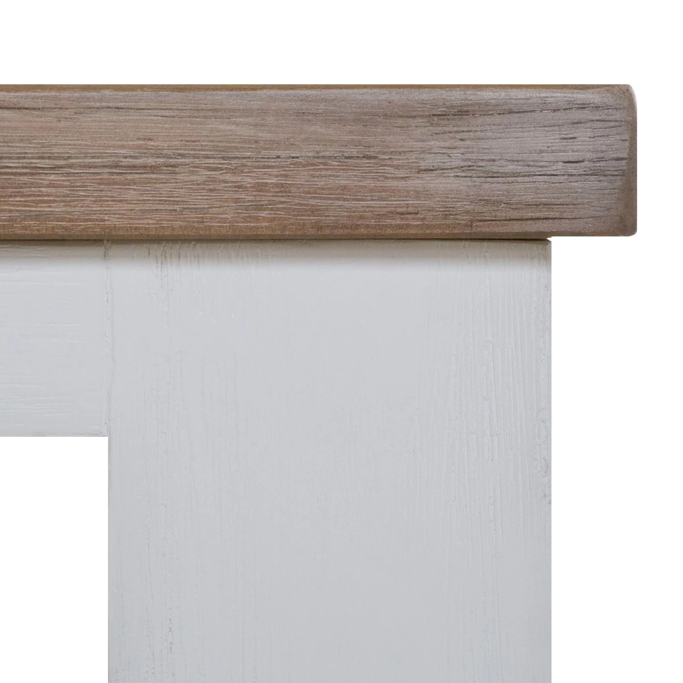 Maison Belfort Table Doral - Acacia massif - Marron / Blanc 3 Maison Belfort Table Doral - Acacia massif - Marron / Blanc – Image 3