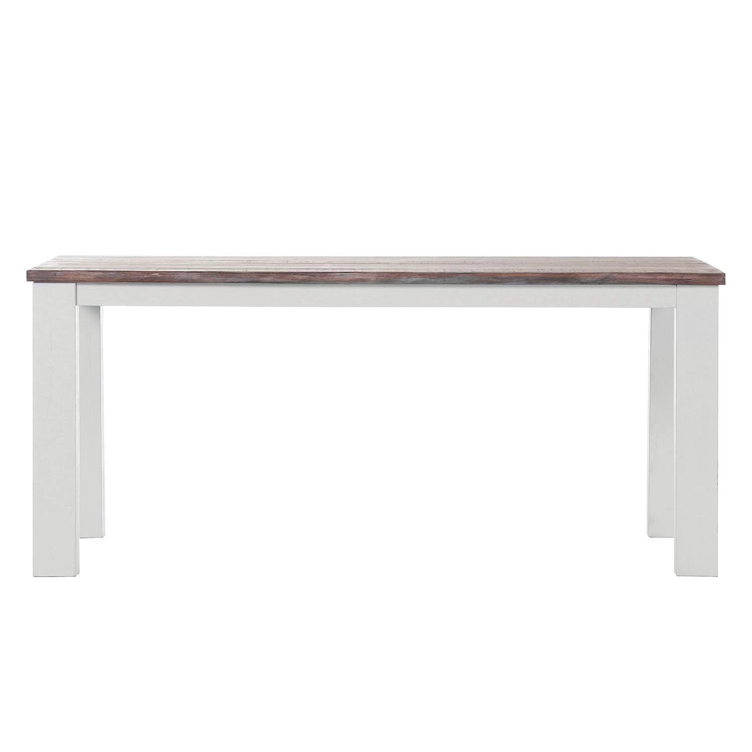 Maison Belfort Table Doral - Acacia massif - Marron / Blanc 2 Maison Belfort Table Doral - Acacia massif - Marron / Blanc – Image 2