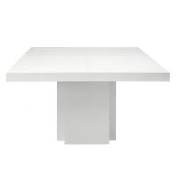 Temahome Table Dusk - 130 x 130 cm -Meubles de salle à manger Soldes Magasin esstisch dusk hochglanz weiss 130 x 130 cm 1116726