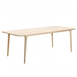 Studio Copenhagen Table Fleek - Chêne clair - 200 x 90 cm -Meubles de salle à manger Soldes Magasin esstisch fawn eiche massiv eiche weiss geoelt 200 x 90 cm 3867328