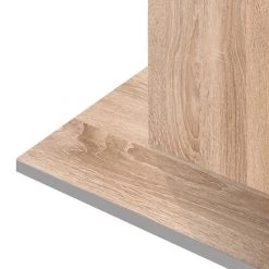 Mooved Table extensible Hoton - Imitation chêne brut de sciage - Diamètre : 120 cm 10 Mooved Table extensible Hoton - Imitation chêne brut de sciage - Diamètre : 120 cm -Meubles de salle à manger Soldes Magasin esstisch hoton mit ausziehfunktion eiche saegerau dekor 4776400