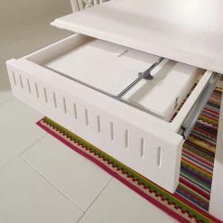 Ridgevalley Table La Carlotta - Épicéa massif - Crème -Meubles de salle à manger Soldes Magasin esstisch la carlotta pinie massiv creme 490614