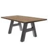 Mooved Table extensible Leeton l - Imitation chêne de Stirling