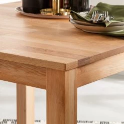 Ars Natura Table LemsiWOOD - Hêtre - 80 x 80 cm -Meubles de salle à manger Soldes Magasin esstisch lemsi 3480069