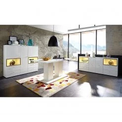 Germania Table Levier - Weiß 9 Germania Table Levier - Weiß -Meubles de salle à manger Soldes Magasin esstisch levier hochglanz weiss 3031921