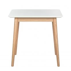 Mørteens Table Lindholm III - Partiellement en chêne massif - 80 x 80 cm 7 Mørteens Table Lindholm III - Partiellement en chêne massif - 80 x 80 cm -Meubles de salle à manger Soldes Magasin esstisch lindholm iii eiche teimassiv 80 x 80 cm 4049680