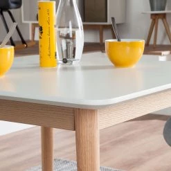 Mørteens Table Lindholm III - Partiellement en chêne massif - 80 x 80 cm 9 Mørteens Table Lindholm III - Partiellement en chêne massif - 80 x 80 cm -Meubles de salle à manger Soldes Magasin esstisch lindholm iii eiche teimassiv 80 x 80 cm 4136372