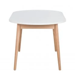 Mørteens Table Lindholm (extensible) V - 170 x 90 cm -Meubles de salle à manger Soldes Magasin esstisch lindholm mit ausziehfunktion v eiche teimassiv 170 x 90 cm 4038820