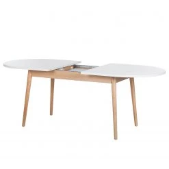 Mørteens Table Lindholm (extensible) V - 170 x 90 cm -Meubles de salle à manger Soldes Magasin esstisch lindholm mit ausziehfunktion v eiche teimassiv 170 x 90 cm 4038824