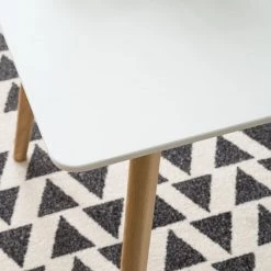 Mørteens Table Osiek - 80 x 80 cm -Meubles de salle à manger Soldes Magasin esstisch osiek eiche teilmassiv weiss eiche 80 x 80 cm 4781656