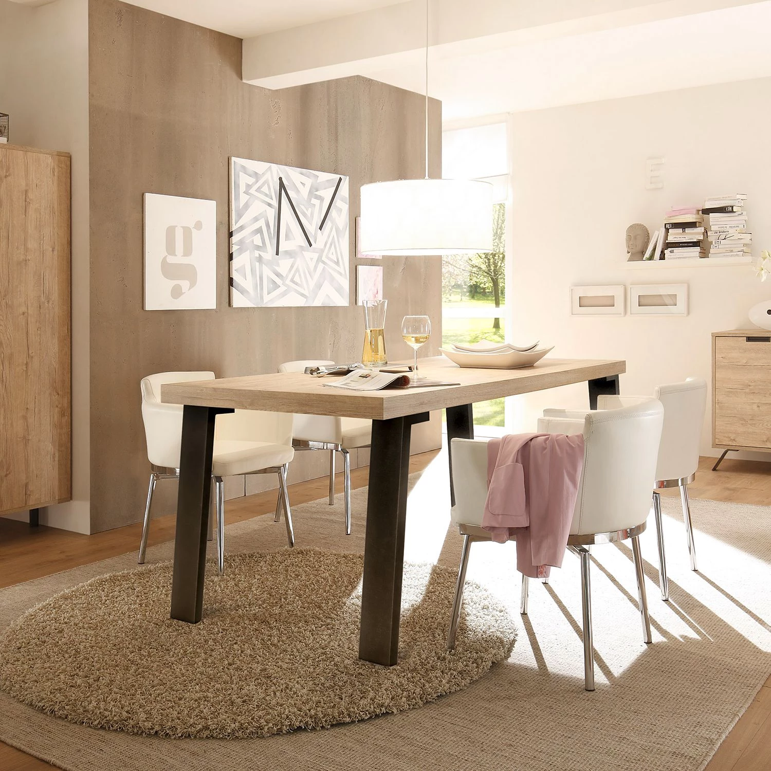 LC Spa Table Palma I - Imitation chêne - 189 x 88 cm 2 LC Spa Table Palma I - Imitation chêne - 189 x 88 cm – Image 2