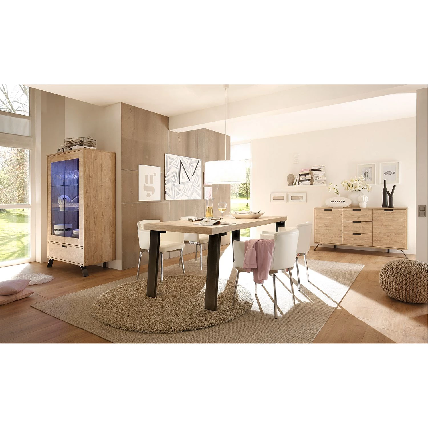 LC Spa Table Palma I - Imitation chêne - 189 x 88 cm 3 LC Spa Table Palma I - Imitation chêne - 189 x 88 cm – Image 3