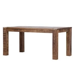 Ars manufacti Table de salle à manger Pintage - Manguier massif - Teinté et verni