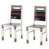 Wolf-Möbel Chaises Goa White (lot de 2) - Multicolore