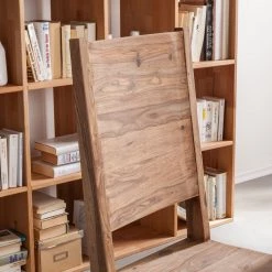 Wolf-Möbel Chaises Yoga (lot de 2) - Sheesham massif - Naturel -Meubles de salle à manger Soldes Magasin esszimmerstuhl yoga 2er set sheesham massiv natur 3373641